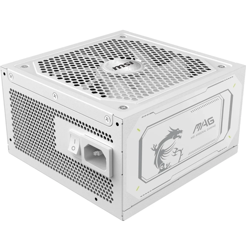 MSI MAG A1000GL PCIE5 WHITE 1000W 80+ Gold Beyaz