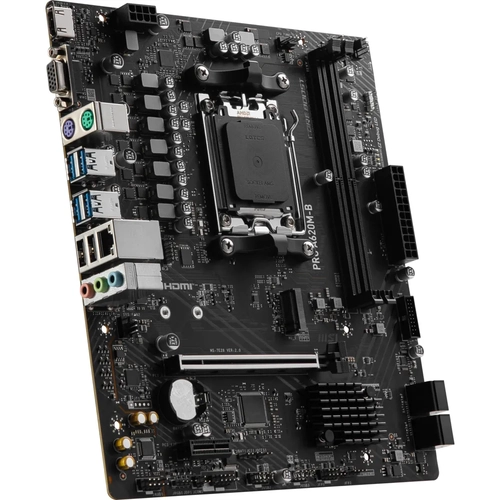MSI MB PRO A620M-B AM5 DDR5 6800MHZ(OC) HDMI VGA M.2 USB3.2 JARGB_V2 MATX