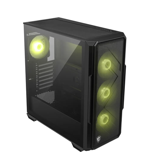 MSI MAG FORGE 340R AIRFLOW TEMPERLI CAM 4X120MM ARGB FAN ATX GAMING BILGISAYAR KASASI