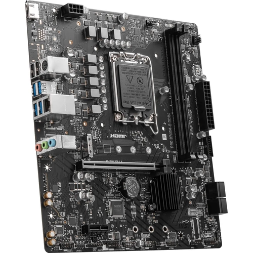 MSI MB PRO B760M-B DDR4 SOKET 1700 DDR4 4800(OC) PCI-E ,M.2 USB3.2 HDMI, 1X 2,5G LAN MATX