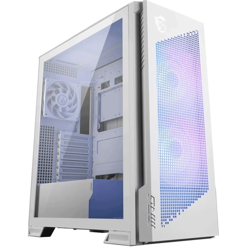 MSI MPG VELOX 300R AIRFLOW PZ WHITE TEMPERLI CAM 2 X 120MM ARGB 1XX 120 MM FAN E-ATX GAMING BILGISAYAR KASASI