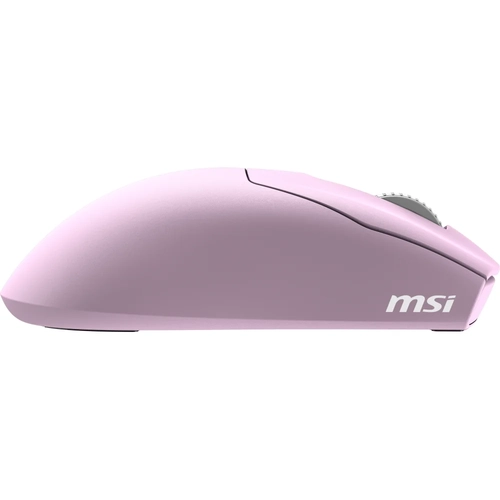 MSI Force GM340 Wireless Violet 12000 DPI 1ms 57gr 1,8m Pembe Gaming Fare