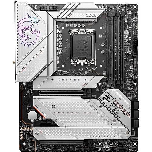 MSI MPG Z790 EDGE WIFI DDR4 SOKET 1700 DDR4 5333MHZ(OC) PCI-E GEN5 M.2 USB3.2�DP HDMI 1X2.5G LAN� WI-FI 6E ATX