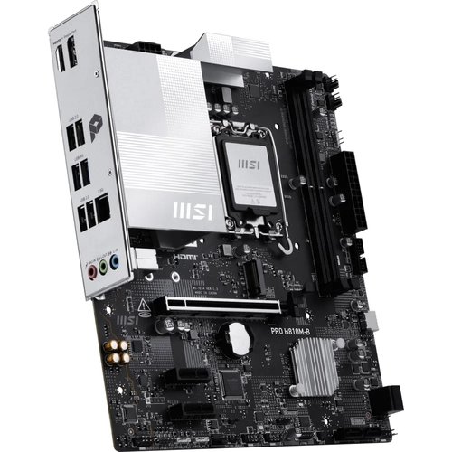 MSI MB PRO H810M-B SOKET 1851 DDR5 6500 MHZ(OC) 1XM.2 USB 10GBPS HDMI DP 2.5G LAN MATX