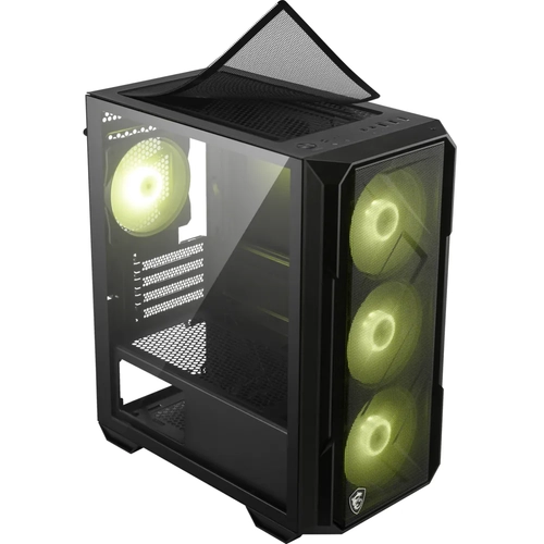 MSI MAG FORGE M120R AIRFLOW TEMPERLI CAM 3X120MM 1X120MM ARGB FAN MATX GAMING BILGISAYAR KASASI