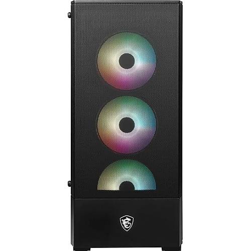 MSI MAG FORGE 112R TEMPERLI CAM 3X120MM 1X120MM ARGB FAN ATX GAMING BILGISAYAR KASASI