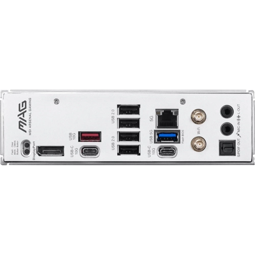MSI MAG B850 GAMING PLUS MAX WIFI AM5 DDR5 8200MHZ(OC) DP 3x M.2 USB 10Gbs 5G LAN WI-FI 7 ATX
