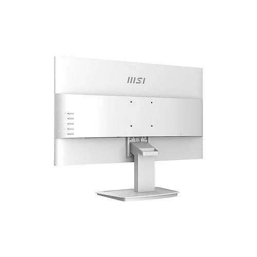 MSI 23.8 PRO MP2412W 1920x1080 (FHD) 16:9 FLAT VA 100HZ 1MS ADAPTIVE-SYNC BEYAZ MONITOR