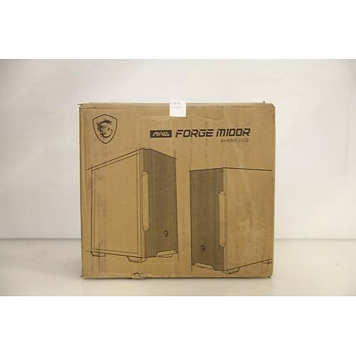 MSI MAG FORGE M100R 4x120mm ARGB Fanl� Siyah Micro ATX Gaming Kasa (Outlet - Te�hir)