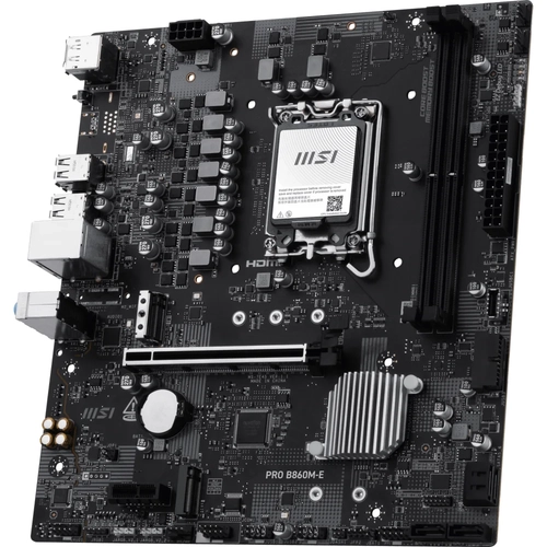 MSI PRO B860M-E SOKET 1851 DDR5 9066MHZ(OC)� 2xM.2 HDMI DISPLAY 5G LAN mATX