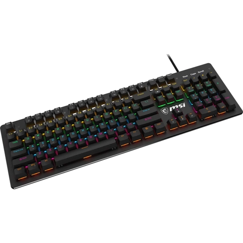 MSI GG FORGE GK300 RED TR GAMING KEYBOARD MEKANIK RED SWITCH RGB BACKLIGHT