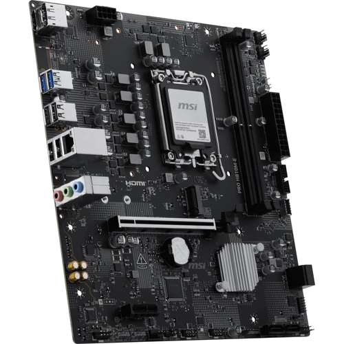 MSI PRO H810M-E SOKET 1851 DDR5 6400 MHZ(OC)� 1xM.2 USB 5Gbps HDMI DP 2.5G LAN mATX