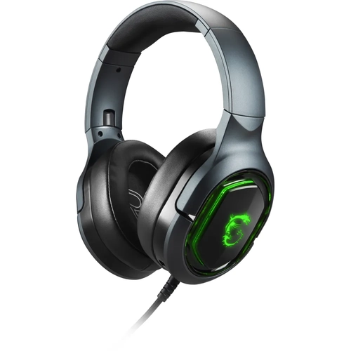 MSI GG IMMERSE GH50 WIRELESS HEADSET DUSUK GECIKMELI USB DONGLE ILE 2.4GHZ KABLOSUZ BAGLANTI BASS GUCLENDIRICI 50 MM NEODYMIUM SURUC
