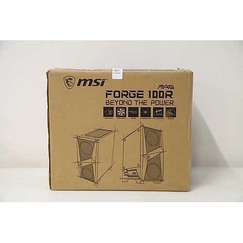 MSI MAG SHIELD 110A 2x120mm ARGB Fanl� Siyah ATX Gaming Kasa (Outlet - Te�hir / �n Panel �izikli)