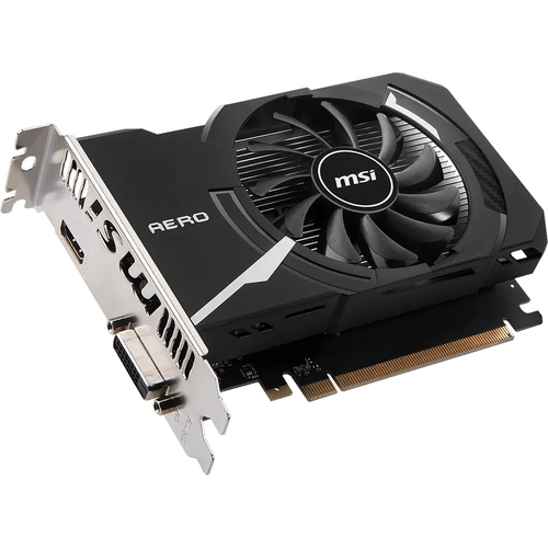 MSI VGA GEFORCE GT 1030 AERO ITX 2GD4 OC GT1030 2GB DDR4 64B DX12 PCIE 3.0 X16 (1XHDMI 1XDVI)