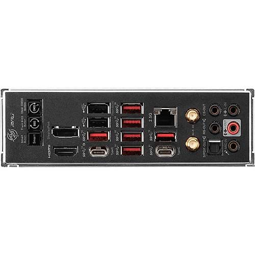MSI MB MPG X670E CARBON WIFI AM5 DDR5 6600MHZ(OC) 4X M.2 USB 3.2 HDMI DP 2.5G LAN AMD WIFI 6E RGB ATX