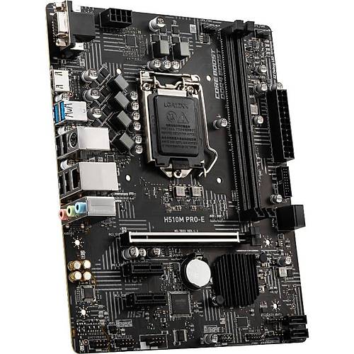 MSI H510M PRO-E SOKET 1200 DDR4 3200 PCI-E GEN 4 USB3.2 1X 1G LAN MATX