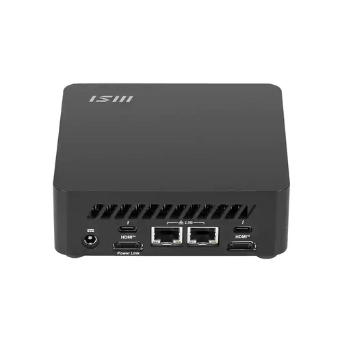 MSI CUBI NUC AI 1UMG-007EU CORE 5 125H 8GB DDR4 512GB SSD W11P SIYAH MINI DT PC