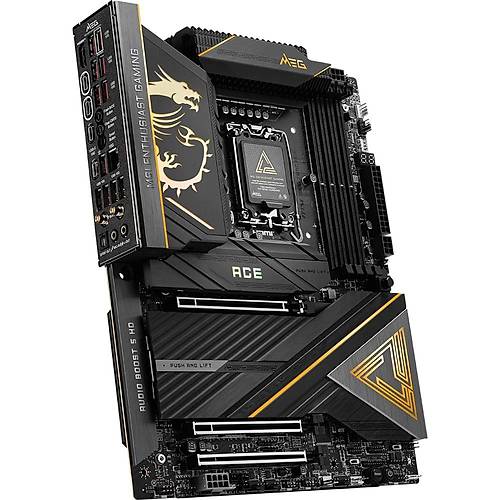 MSI MB MEG Z890 ACE SOKET 1851 DDR5 9200MHZ(OC) USB 20GBPS 5XM.2 2XTB4 HDMI DISPLAY 10G LAN WIFI7 ATX