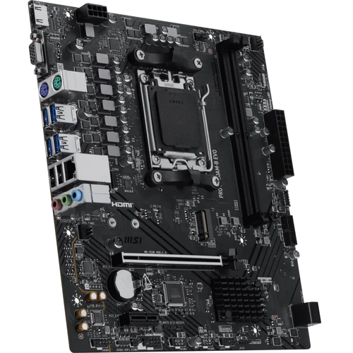 MSI MB PRO A620AM-B EVO AM5 DDR5 6800MHZ(OC) ARGB HDMI VGA M.2 USB3.2 JARGB_V2 MATX