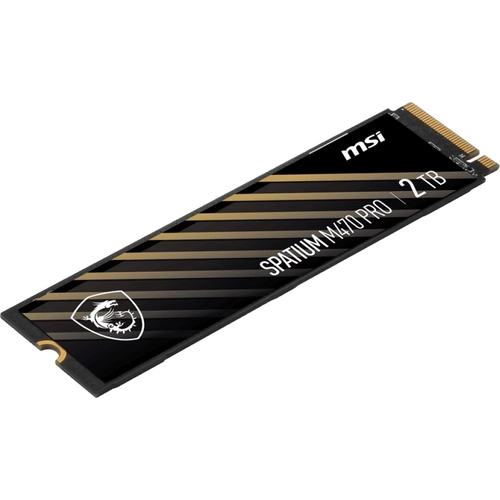 MSI SPATIUM M470 PRO PCIE 4.0 NVME M.2 2TB (6000MB-5000MB/s) SSD