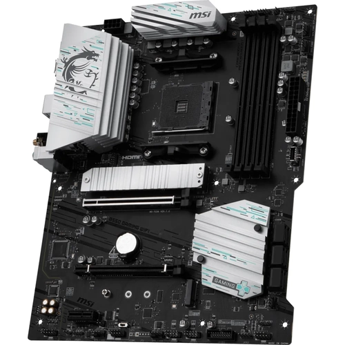 MSI B550 GAMING WIFI AM4 DDR4 4866(OC) HDMI DP 2x M.2 USB 10Gbps 1G LAN WIFI 5 ATX