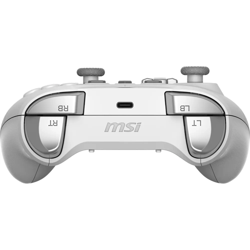 MSI GG FORCE GC300 W BEYAZ OYUN KOLU KABLOSUZ 600MAH BATARYA PC/ANDROID 8+ DESTEGI AYARLANABILIR TETIK TUSU CIFT TITRESIM MOTORU 2M