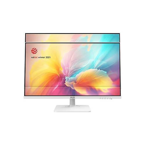 MSI 27 MODERN MD272QXPW 2560x1440 (WQHD) 16:9 FLAT IPS 100HZ 1MS ADAPTIVE-SYNC PIVOT BEYAZ TYPE-C MONITOR