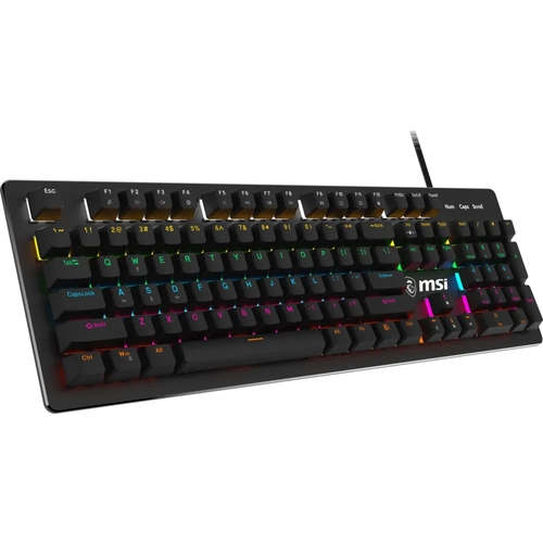 MSI GG FORGE GK300 RED TR GAMING KEYBOARD MEKANIK RED SWITCH RGB BACKLIGHT