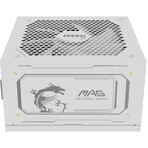 MSI MAG A1000GL PCIE5 WHITE 1000W 80+ Gold Beyaz