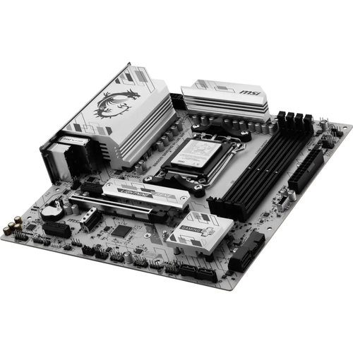 MSI MB B850M GAMING PLUS WIFI6E AM5 DDR5 8200MHZ(OC) HDMI DP 2X M.2 USB 10GBS 2.5G LAN WI-FI 6E MATX