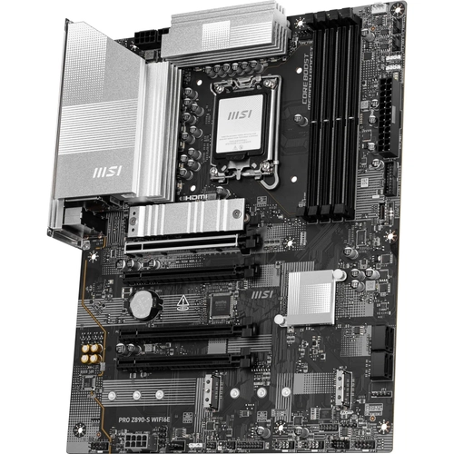 MSI PRO Z890-S WIFI6E SOKET 1851 DDR5 8800MHZ(OC) USB 20Gbps 3xM.2 HDMI DP 2.5G LAN WIFI 6E ATX