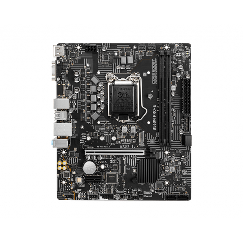MSI MB B560M PRO-E SOKET 1200 DDR4 4800 (OC) PCI-E GEN 4 ,M.2 USB3.2 1X 1G LAN MATX