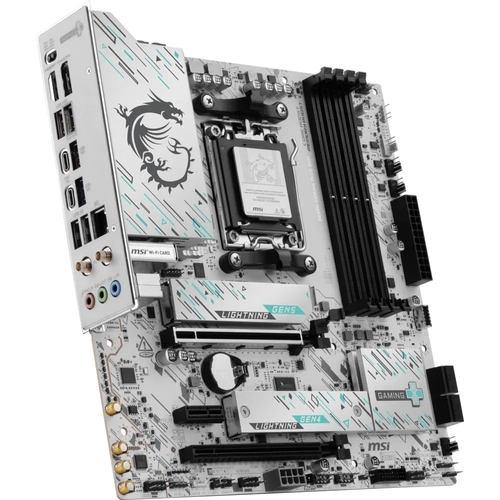 MSI MB B850M GAMING PLUS WIFI AM5 DDR5 8200MHZ(OC) HDMI DP 2X M.2 USB 10GBS 5G LAN WI-FI 7 MATX