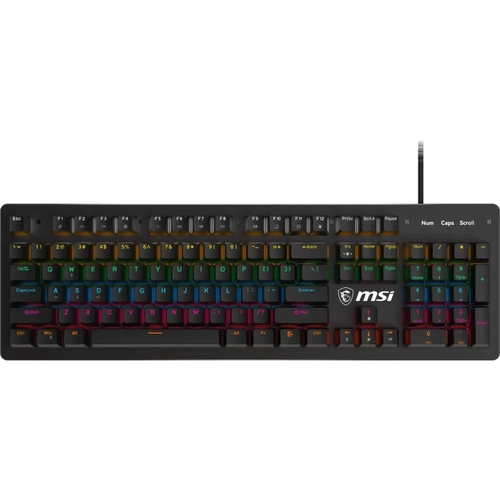 MSI GG FORGE GK300 RED TR GAMING KEYBOARD MEKANIK RED SWITCH RGB BACKLIGHT