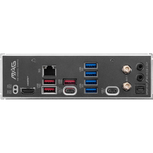 MSI MB MAG B850M MORTAR WIFI AM5 DDR5 8200MHZ(OC) HDMI 3X M.2 USB 20GBS 5G LAN WI-FI 7 MATX