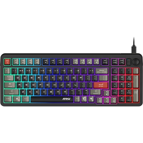 MSI GG GK110 TR SESSIZ MEMBRAN GAMING KLAVYE RGB TR LAYOUT