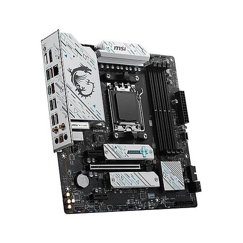 MSI MB B650M GAMING PLUS WIFI AM5 DDR5 7200MHZ(OC) HDMI DP M.2 USB3.2 2.5G LAN WI-FI 6E MATX