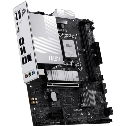 MSI MB PRO B860M-B SOKET 1851 DDR5 9066MHZ(OC) 2XM.2 HDMI DISPLAY 5G LAN MATX