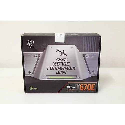 MSI MAG X670E TOMAHAWK WIFI DDR5 7800 MHz (OC) M.2x4 USB 3.2 HDMI DP Wi-Fi 6E RGB ATX (Outlet - Te�hir)