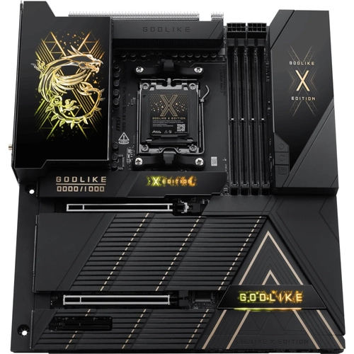 MSI MEG X870E GODLIKE X EDITION DDR5 9200 MHz (OC) M.2x7 USB 3.2 Wi-Fi 7 RGB ATX