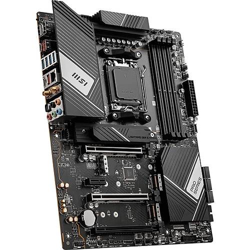 MSI PRO X670-P WIFI AM5 DDR5 6600MHZ(OC) 4X M.2 USB 3.2 HDMI DP 2.5G LAN AMD WIFI 6E RGB ATX