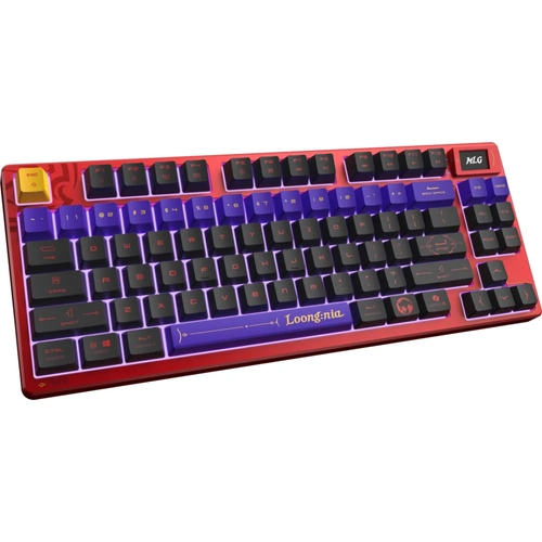 MSI GG FORGE TKL WIRELESS MLG EDITION RED US MEKANIK GAMING KLAVYE LCD EKRAN KTT HIFI LINEAR HOT-SWAPPABLE SWITCH PBT TUS TAKIMI RGB US LAYOUT