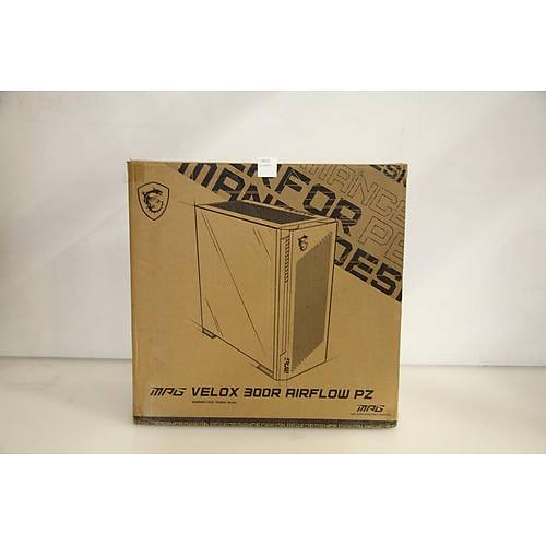 MSI MPG VELOX 300R AIRFLOW PZ WHITE 2x160mm ARGB 1x120mm Fanl� Beyaz ATX Gaming Kasa (Outlet - Te�hir)