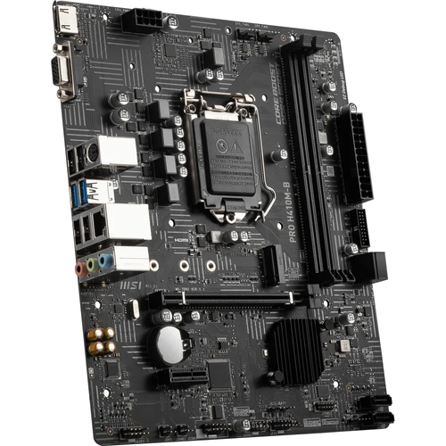 MSI PRO H410M-B DDR4 2933 MHz M.2x1 USB 3.2 VGA HDMI mATX