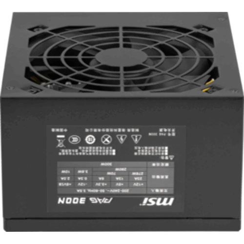 MSI PSU MAG A300N-H 300W POWER SUPPLY