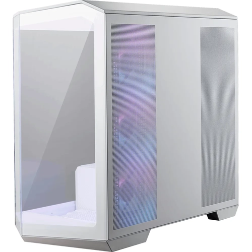MSI MAG PANO M100R PZ WHITE TEMPERLI CAM 3X120MM 1X120MM ARGB FAN MATX BEYAZ PANORAMIK GAMING BILGISAYAR KASASI