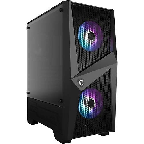 MSI MAG FORGE 100R TEMPERLI CAM 2X A-RGB FAN 1X 120MM FAN 650W 80+ BRONZE PSU ATX GAMING BILGISAYAR KASASI