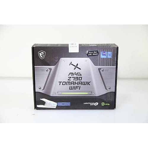 MSI MAG Z790 TOMAHAWK WIFI DDR5 7200 MHz (OC) M.2x4 USB 3.2 HDMI DP Wi-Fi 6E ATX (Outlet - Te�hir / Pin Hasarl�)