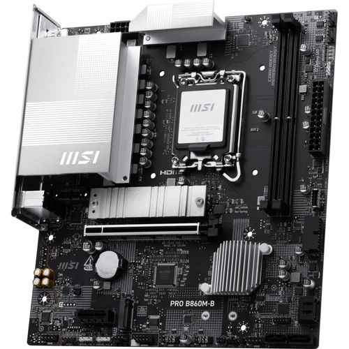 MSI MB PRO B860M-B SOKET 1851 DDR5 9066MHZ(OC) 2XM.2 HDMI DISPLAY 5G LAN MATX